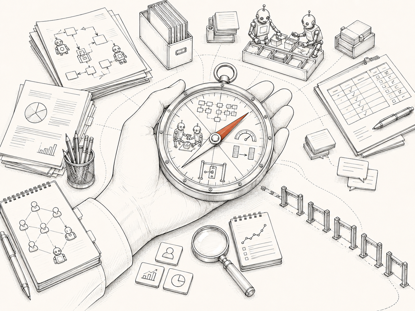 The change compass: where, people, effect, control, and the gates along the route